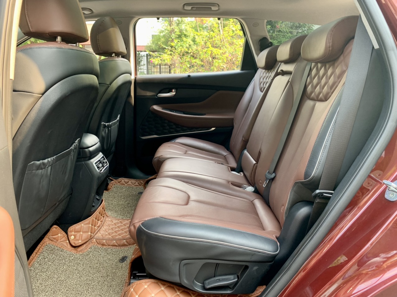 Hyundai Santafe 2.2D Premium màu đỏ 2021 (Đã bán)