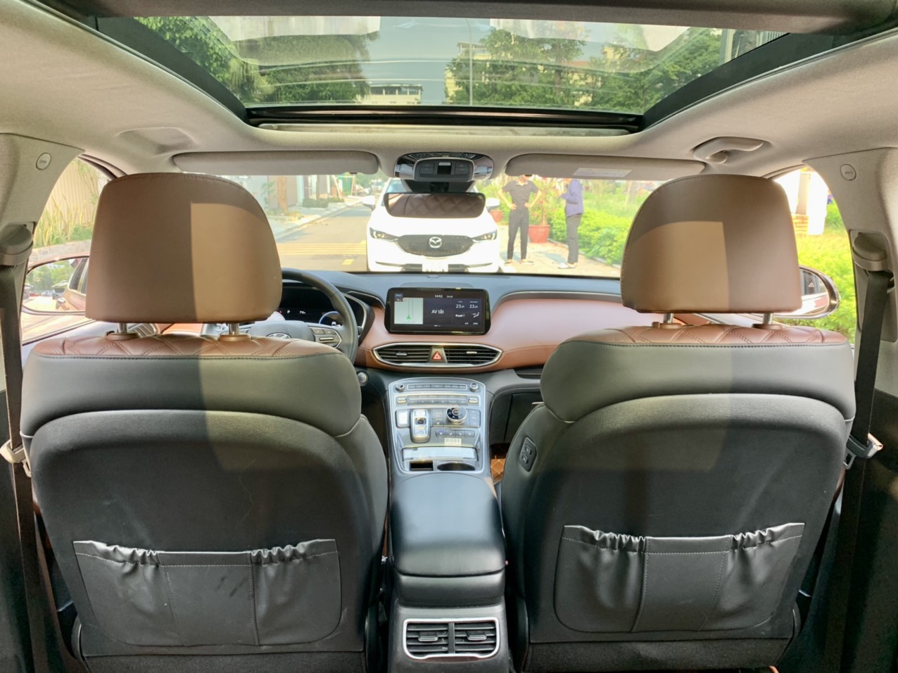 Hyundai Santafe 2.2D Premium màu đỏ 2021 (Đã bán)