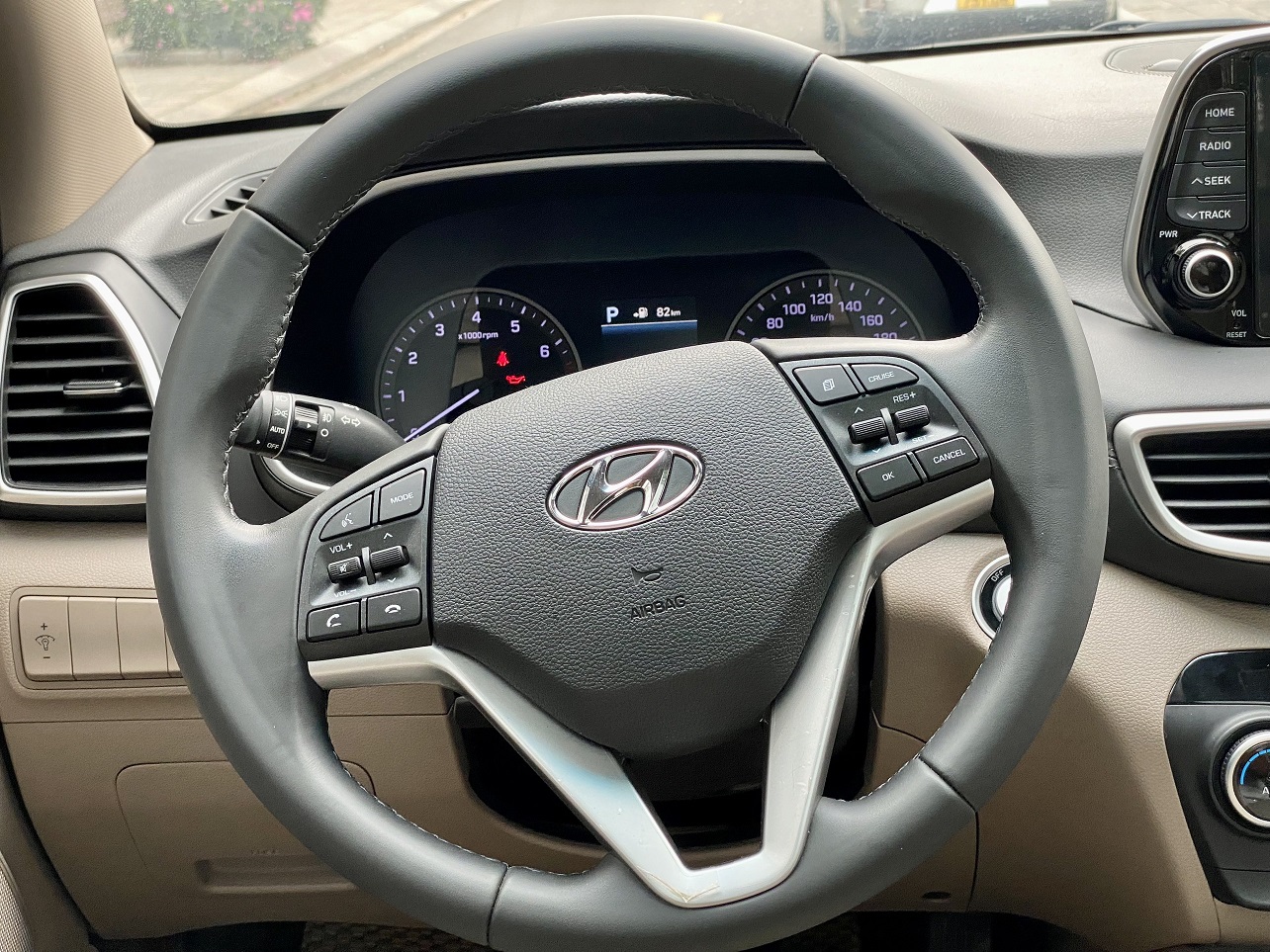 Hyundai Tucson 1.6 Turbo 2021 màu đỏ (đã bán)