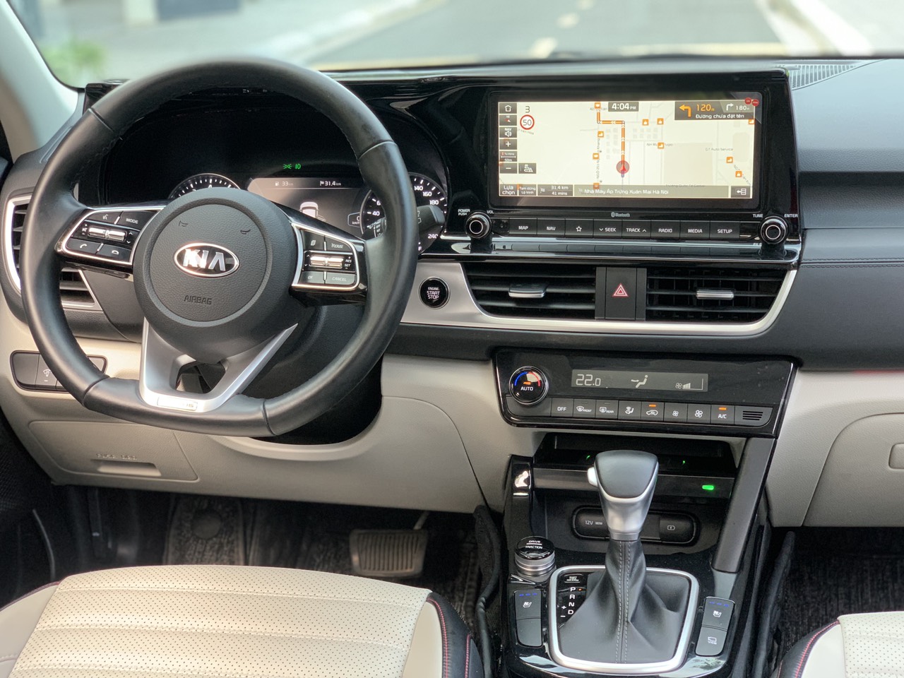Kia Seltos 1.4 Preminum 2020 màu trắng (Đã bán)
