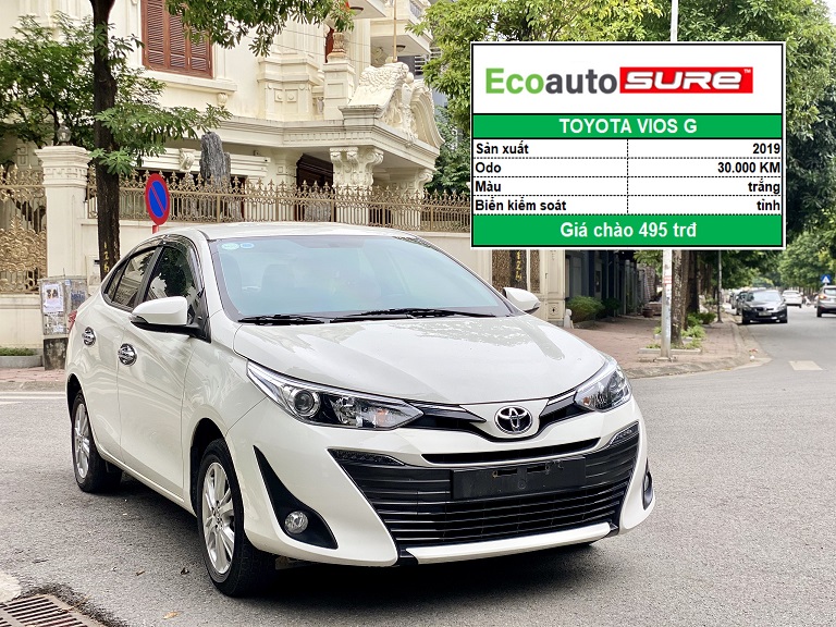 Vios G 2019 (Xe đã bán)