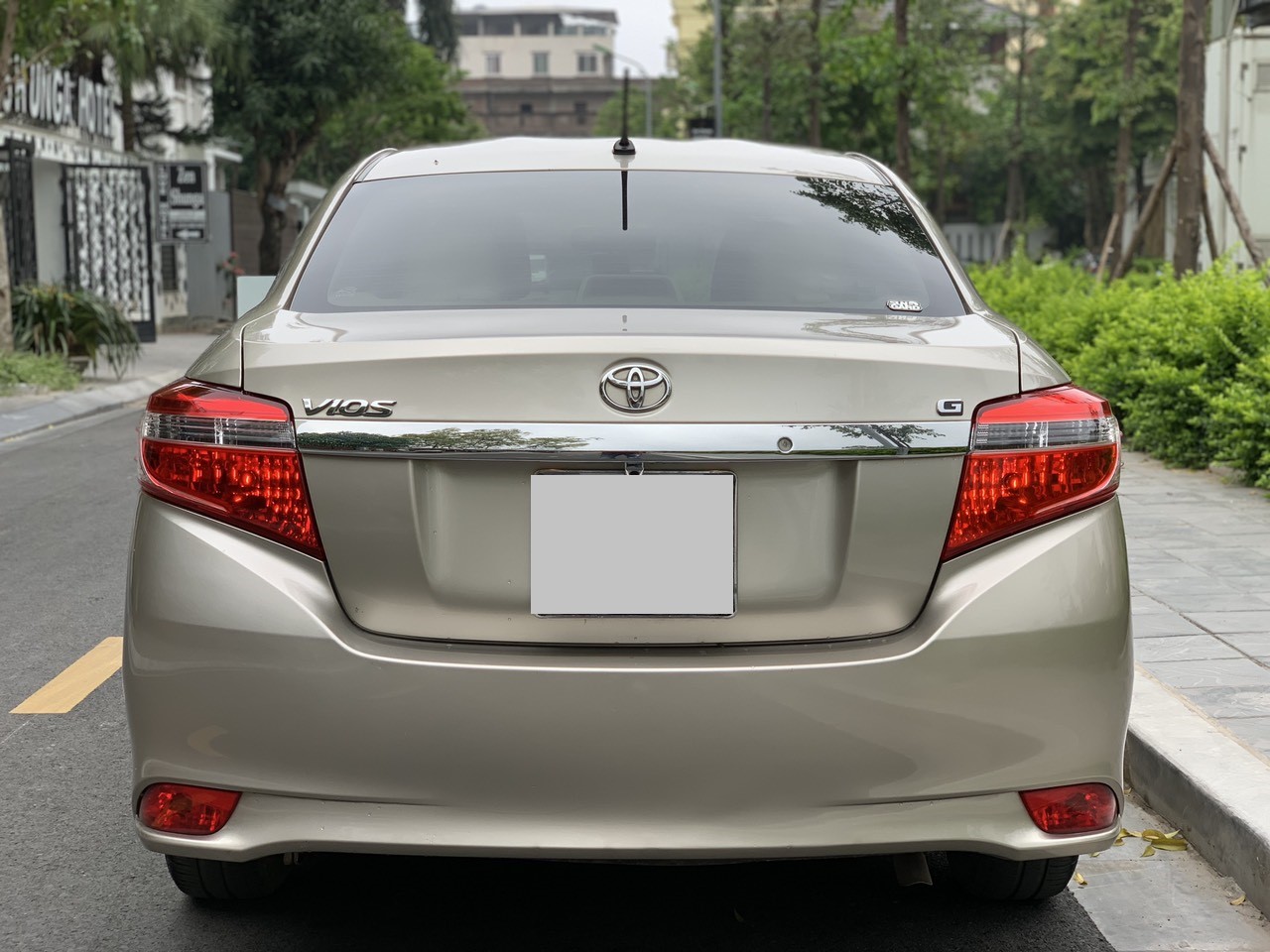 Toyota Vios 1.5G AT 2016 màu vàng cát (đã bán)
