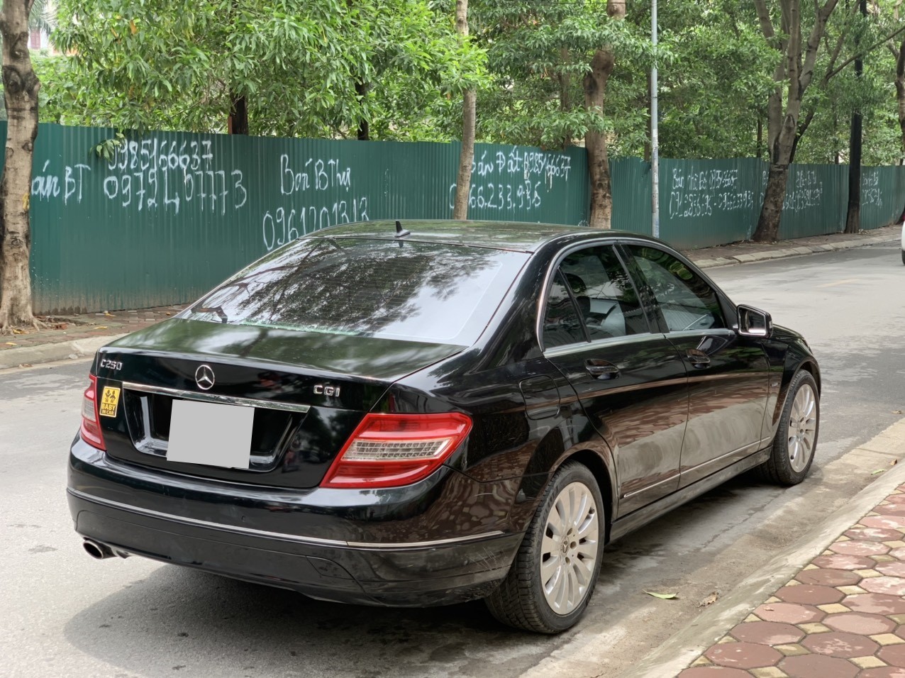 Mercedes C200 2008 màu đen (đã bán)