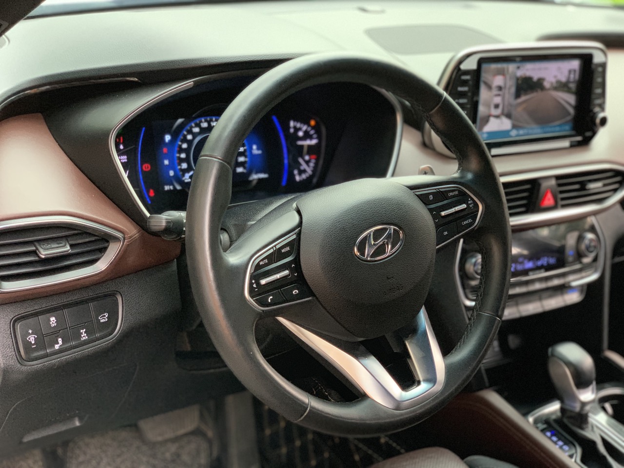 Hyundai Santafe Pre bản dầu cao cấp 2.2 HTRAC 2019 màu trắng (đã bán)