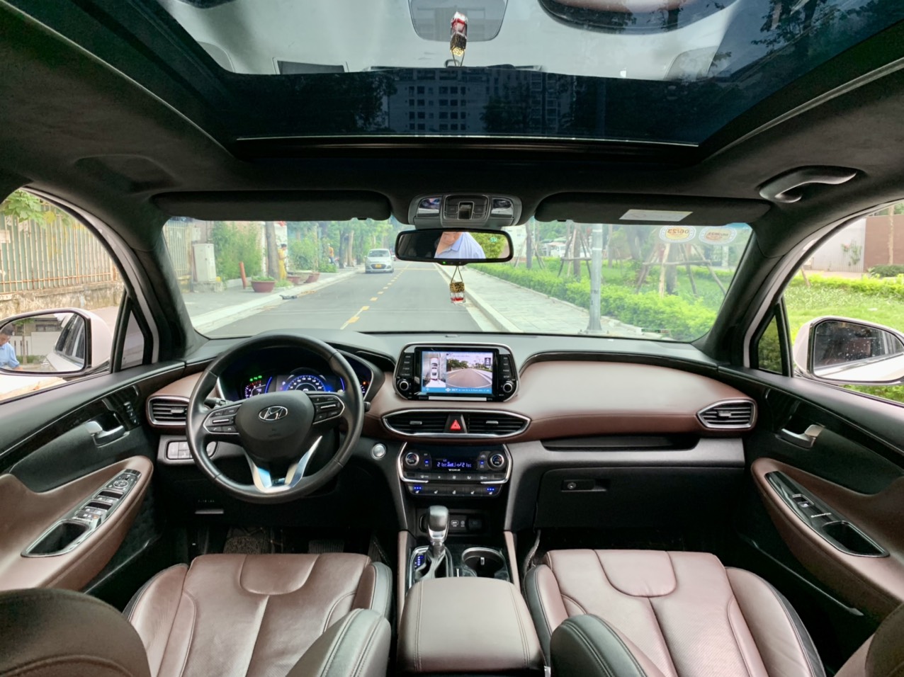 Hyundai Santafe Pre bản dầu cao cấp 2.2 HTRAC 2019 màu trắng (đã bán)