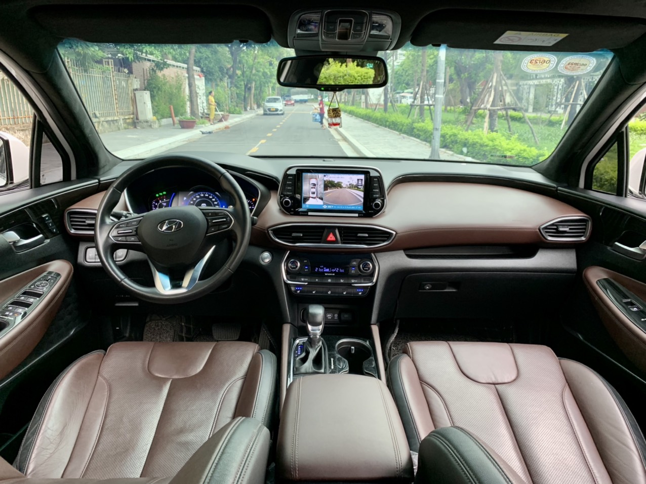 Hyundai Santafe Pre bản dầu cao cấp 2.2 HTRAC 2019 màu trắng (đã bán)