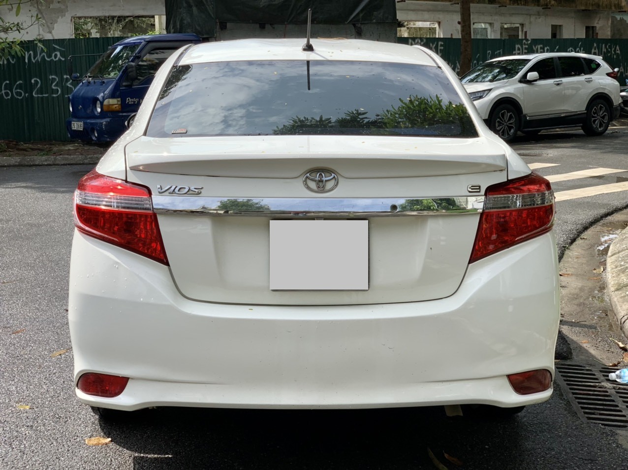 Toyota Vios E 1.5AT 2016 màu trắng (Đã bán)