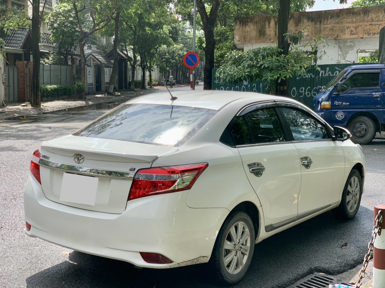 Toyota Vios E 1.5AT 2016 màu trắng (Đã bán)