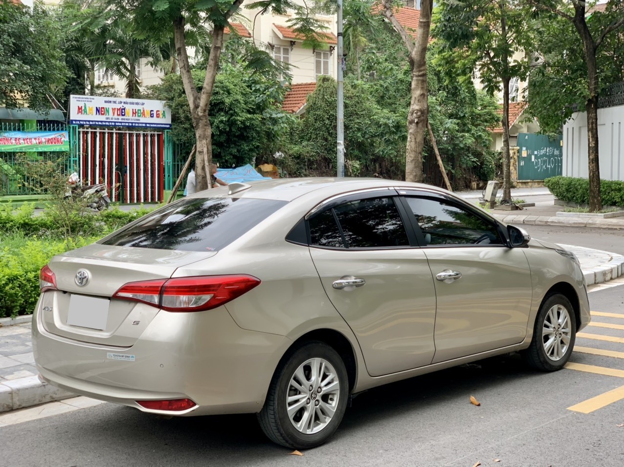 Toyota Vios G 2020 màu vàng cát (đã bán)