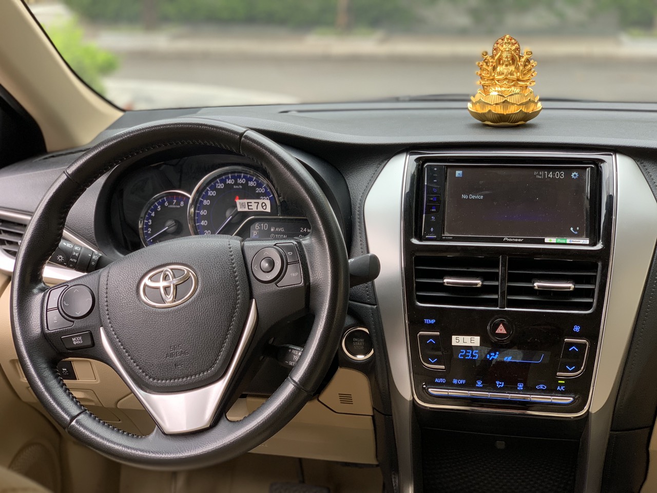 Toyota Vios G 2020 màu vàng cát (đã bán)