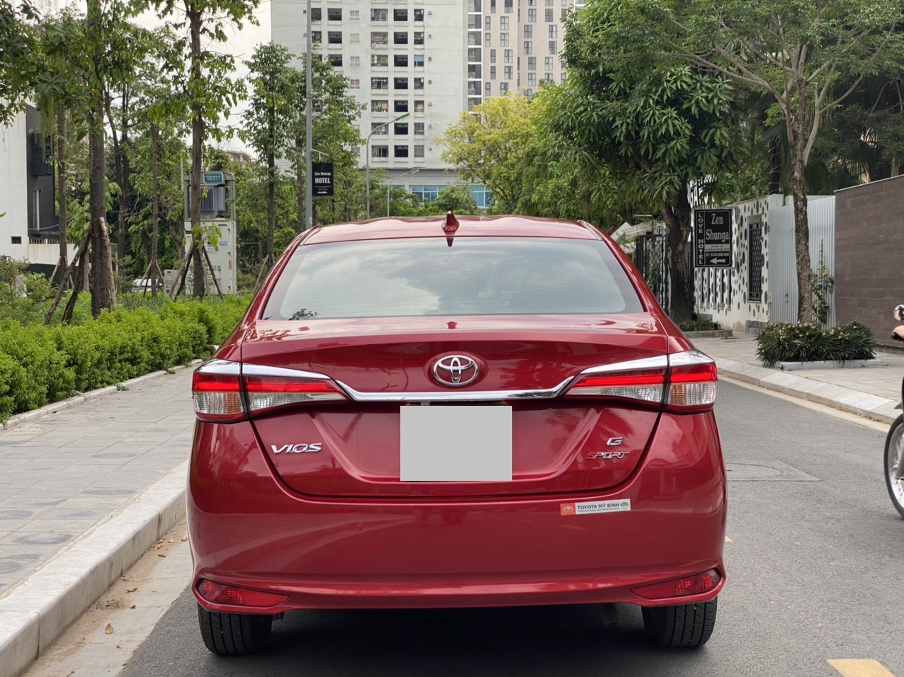 Toyota Vios G 2019 màu đỏ (Đã bán)