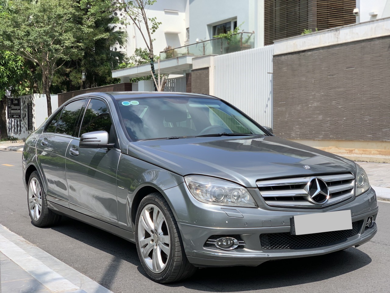Mercedes Benz C230 Avantgarde 2008 màu xám (Đã bán)