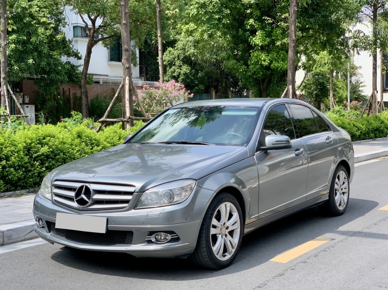 Mercedes Benz C230 Avantgarde 2008 màu xám (Đã bán)