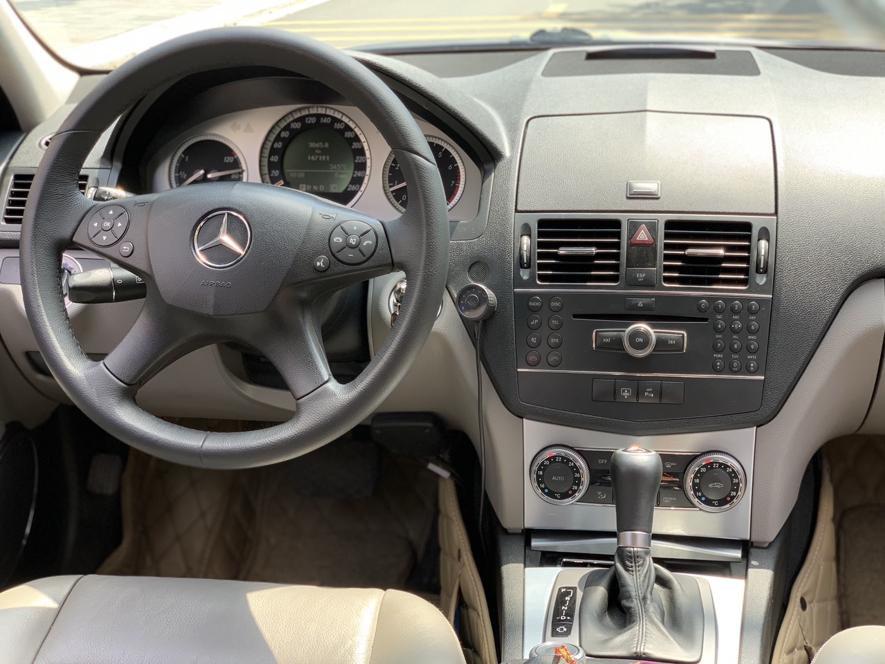 Mercedes Benz C230 Avantgarde 2008 màu xám (Đã bán)