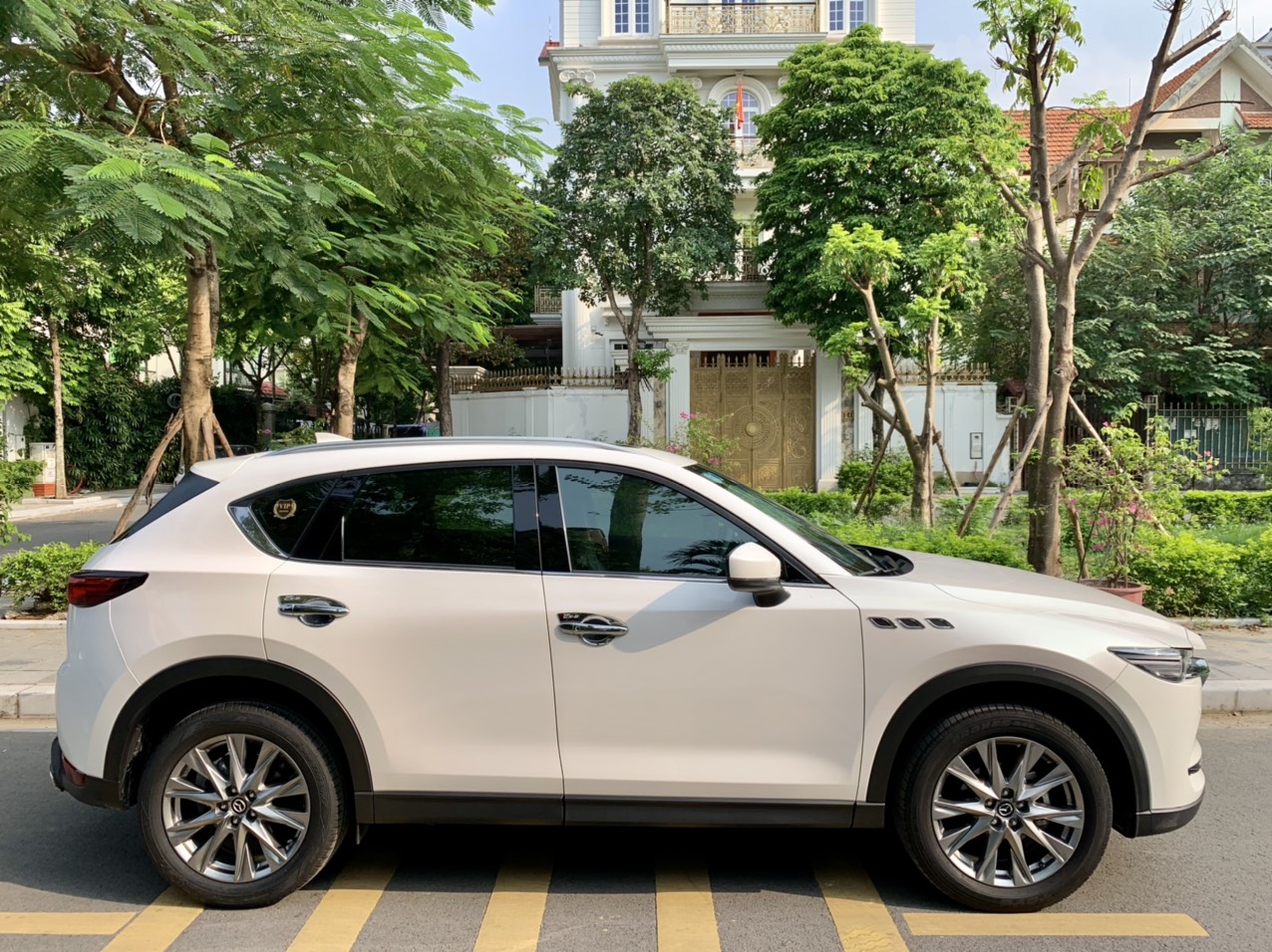 Mazda CX5 Deluxe 2.0 AT 2021 màu trắng ngọc trai (Đã bán)