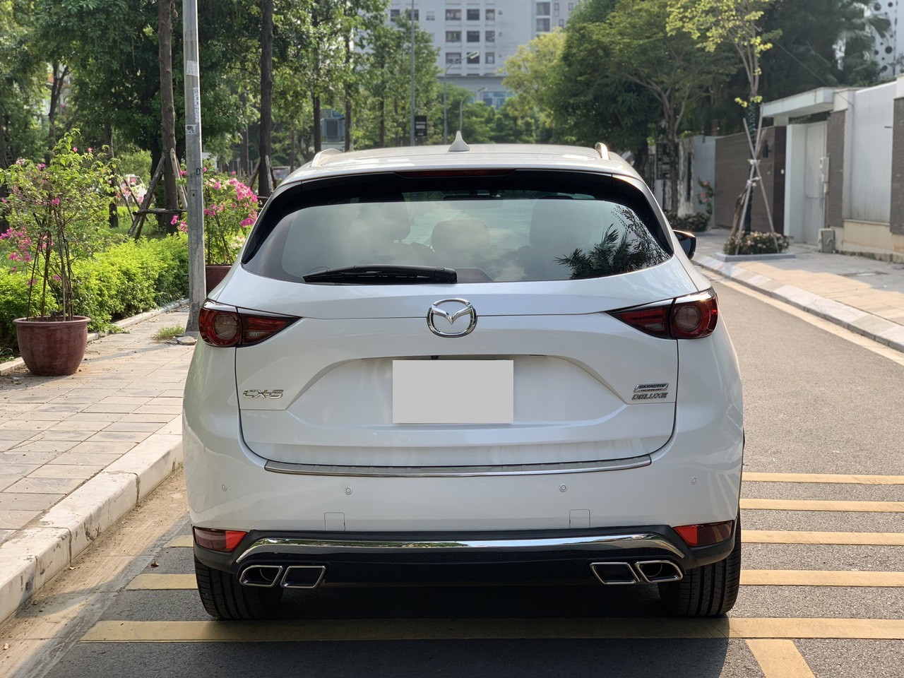 Mazda CX5 Deluxe 2.0 AT 2021 màu trắng ngọc trai (Đã bán)