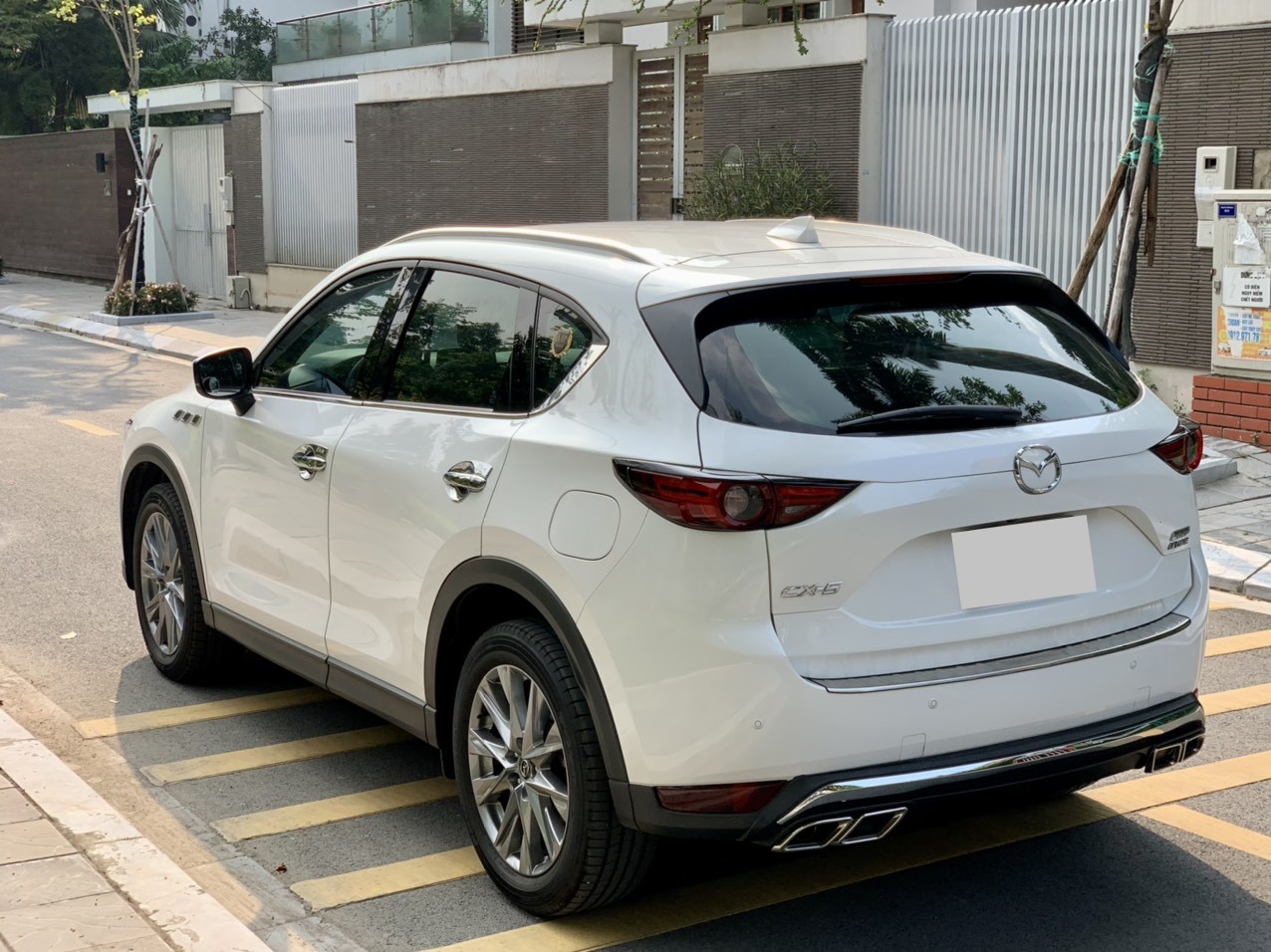 Mazda CX5 Deluxe 2.0 AT 2021 màu trắng ngọc trai (Đã bán)