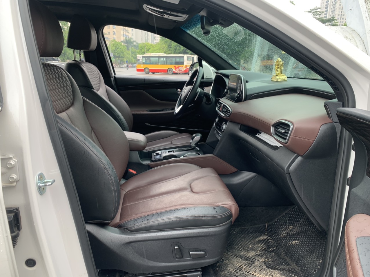 Hyundai Santafe 2.2D Premium 2020 màu trắng (Đã bán)