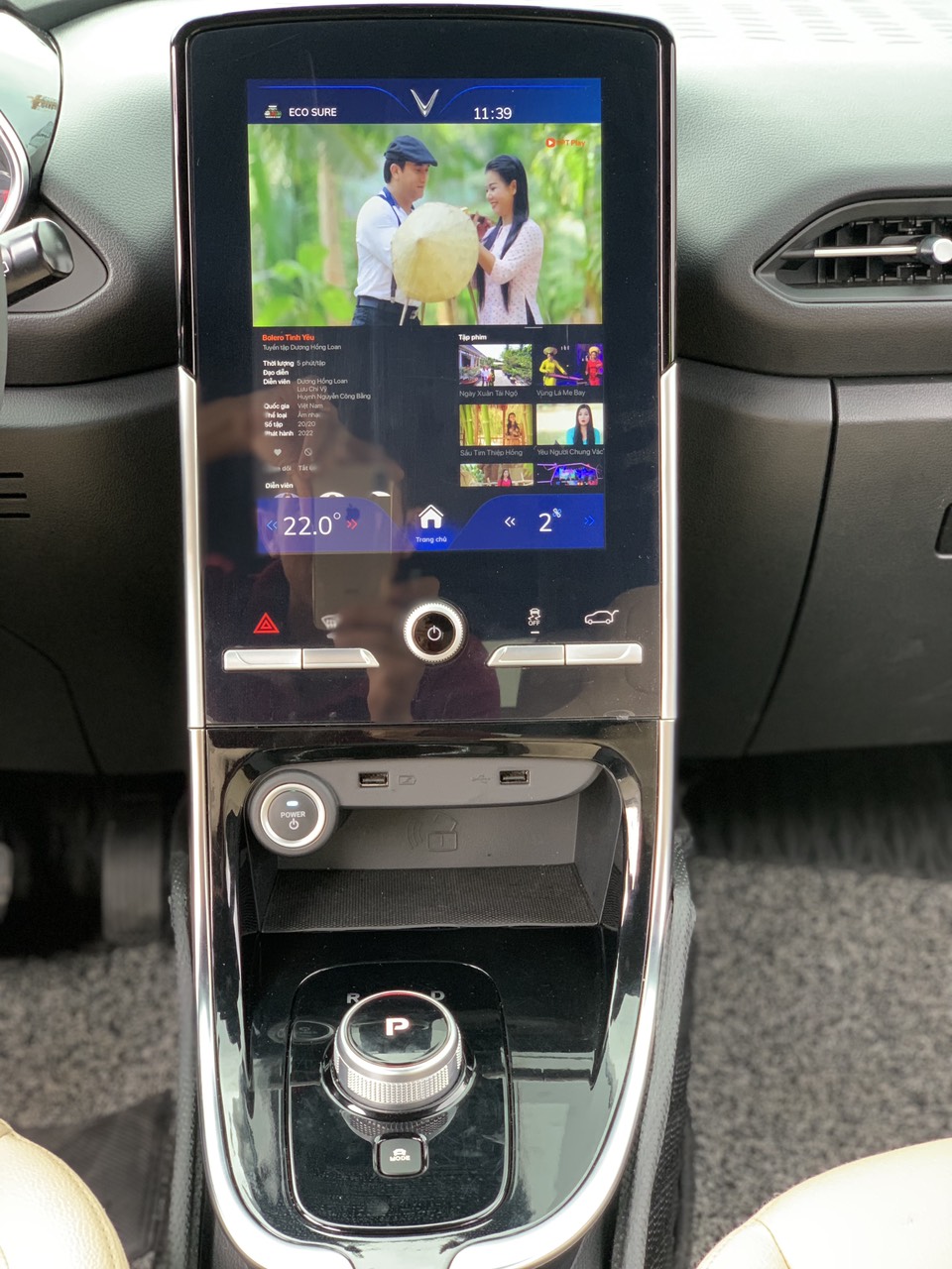 VinFast VF E34 AT 2022 màu xanh (Đã bán)