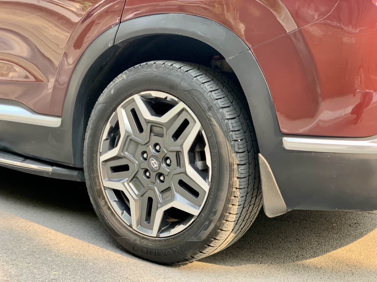 Hyundai Santafe 2.2D Premium màu đỏ 2021 (Đã bán)