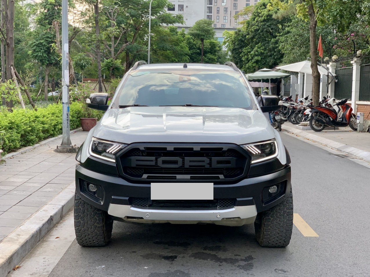 Ford Ranger Wildtrak 3.2L 4x4 AT 2017 màu trắng (Đã bán)