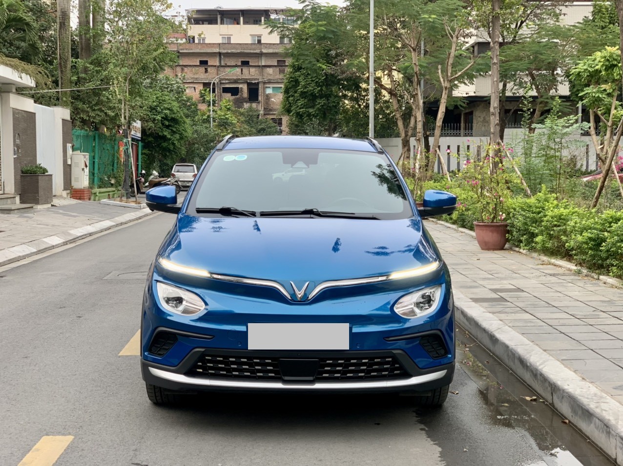 VinFast VF E34 AT 2022 màu xanh (Đã bán)