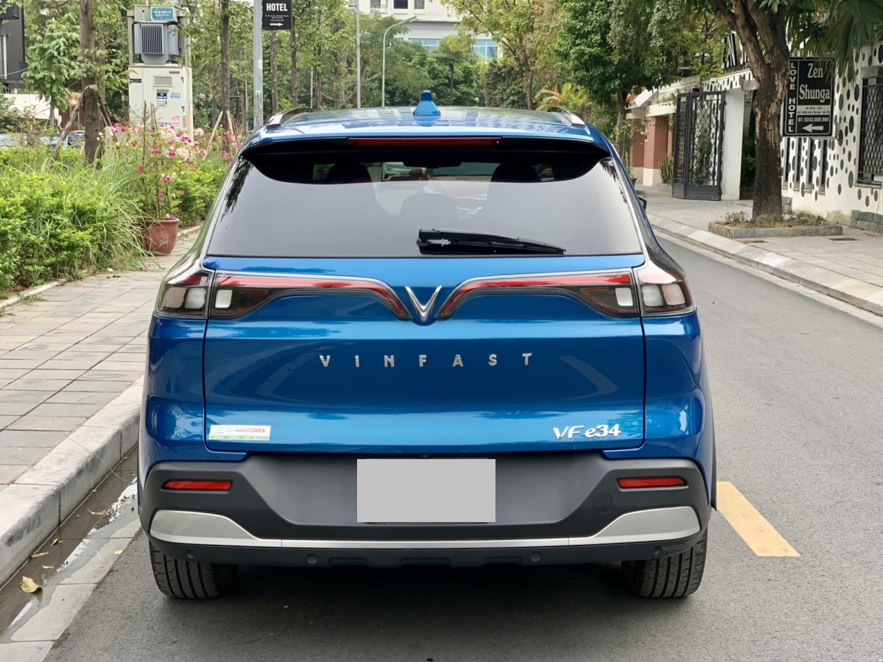 VinFast VF E34 AT 2022 màu xanh (Đã bán)