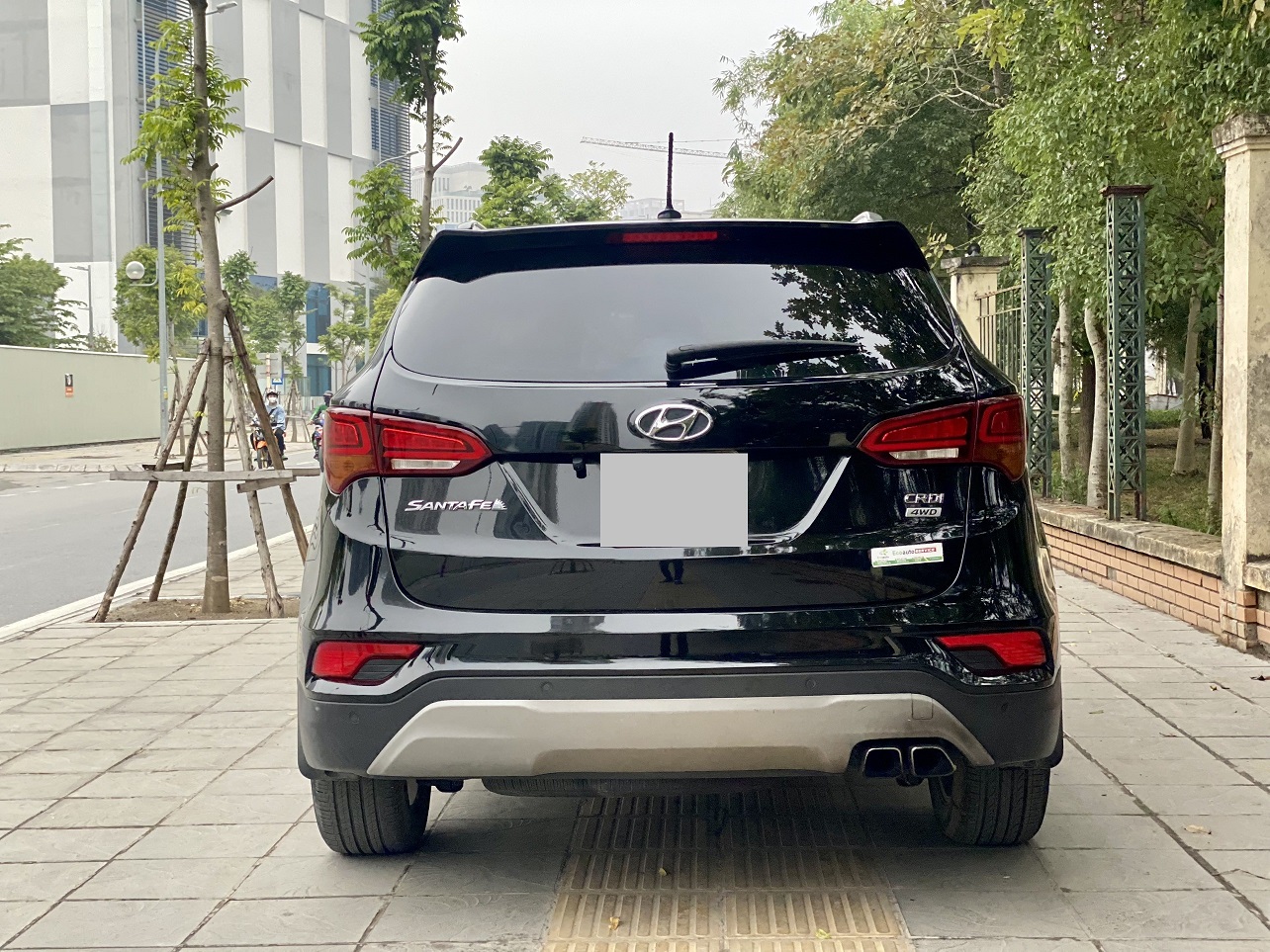 Hyundai Santafe 2016 2.2L hai cầu màu đen (Đã bán)