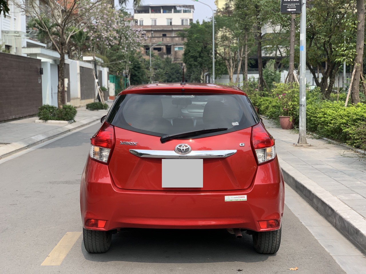 Toyota Yaris 1.5G 2017 màu đỏ (đã bán)