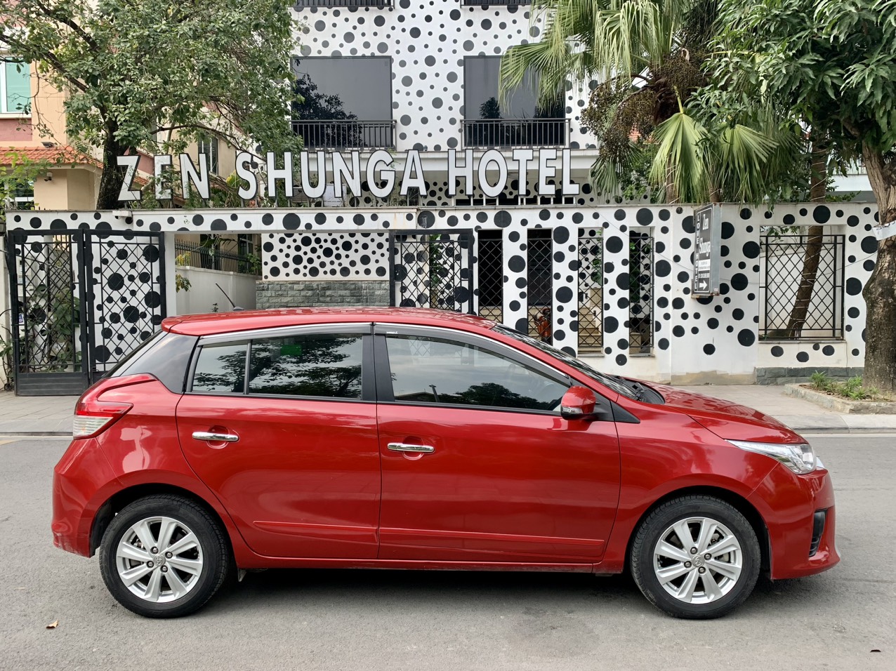 Toyota Yaris 1.5G 2017 màu đỏ (đã bán)
