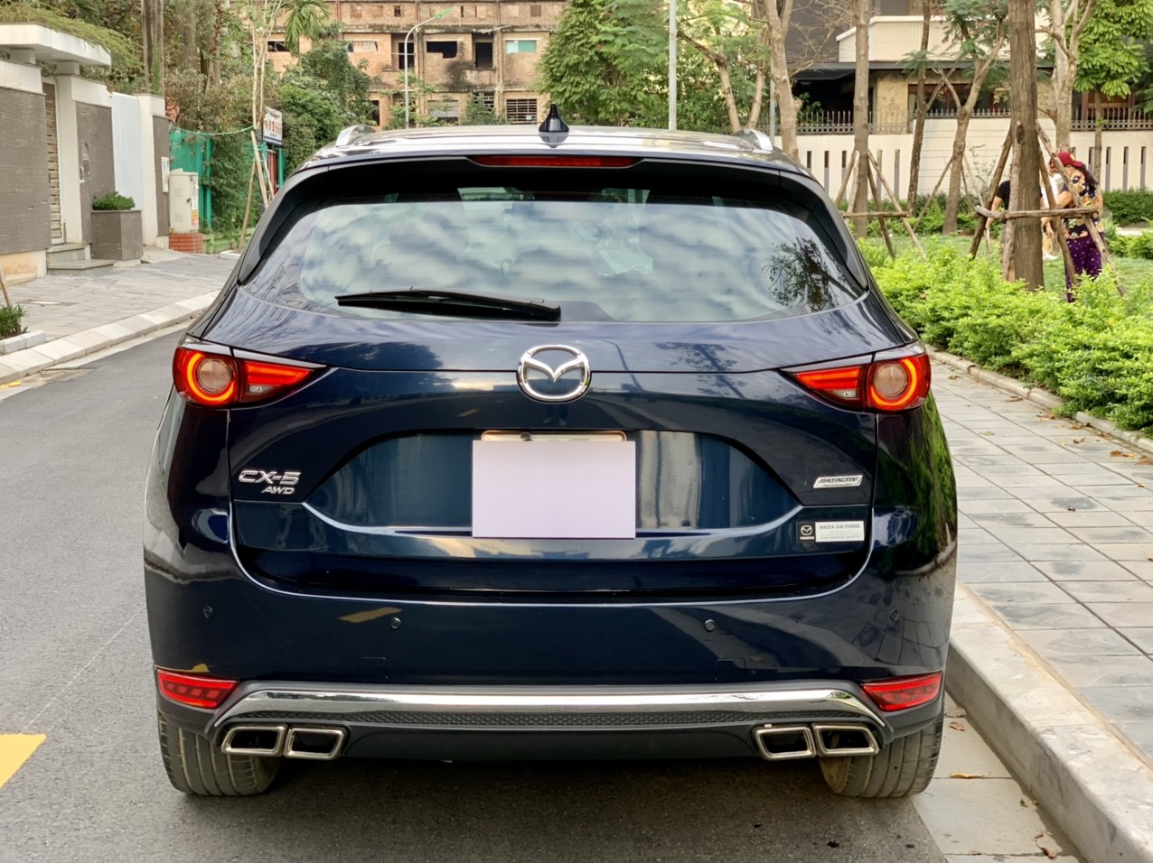 Mazda CX5 2.5 AWD 2018 màu xanh (Đã bán)