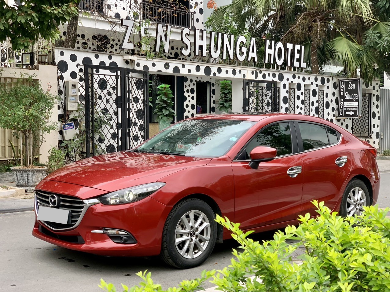 Cần bán Mazda 3 2017 fl phanh điện tử  màu trắng siêu lướt