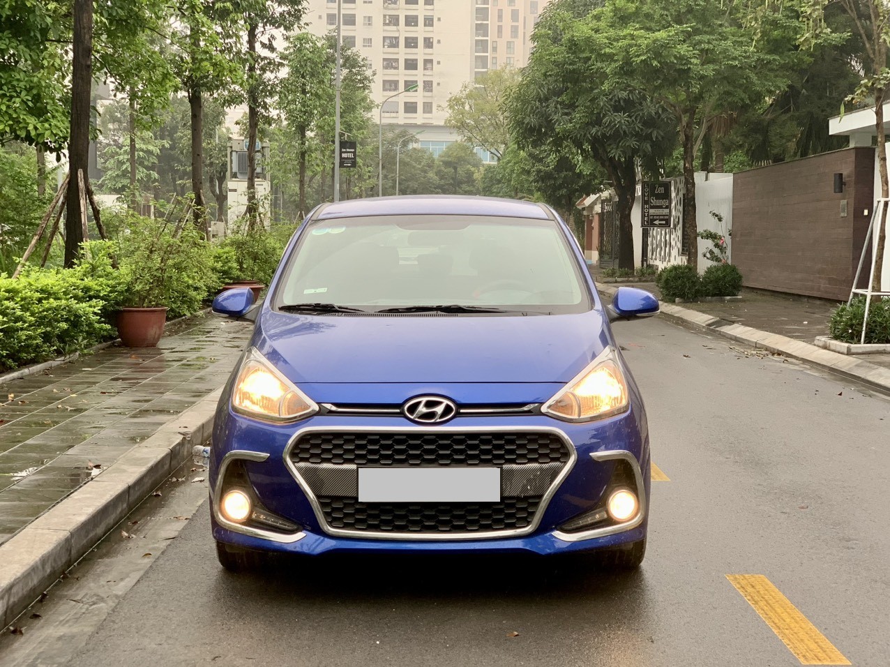 Hyundai I10 1.2AT 2020 màu xanh (đã bán)