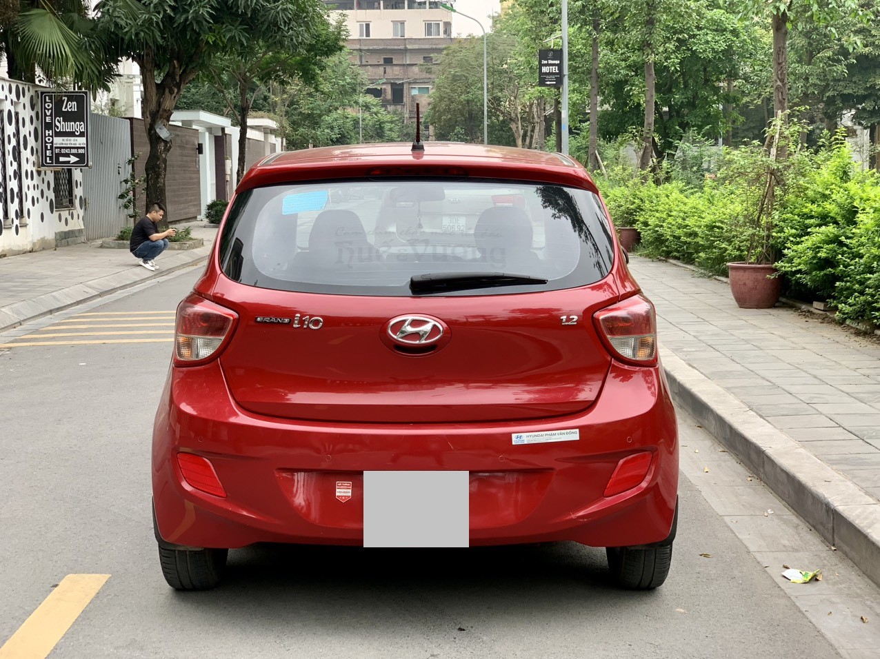 Hyundai I10 1.2 AT 2015 màu đỏ (Đã bán)