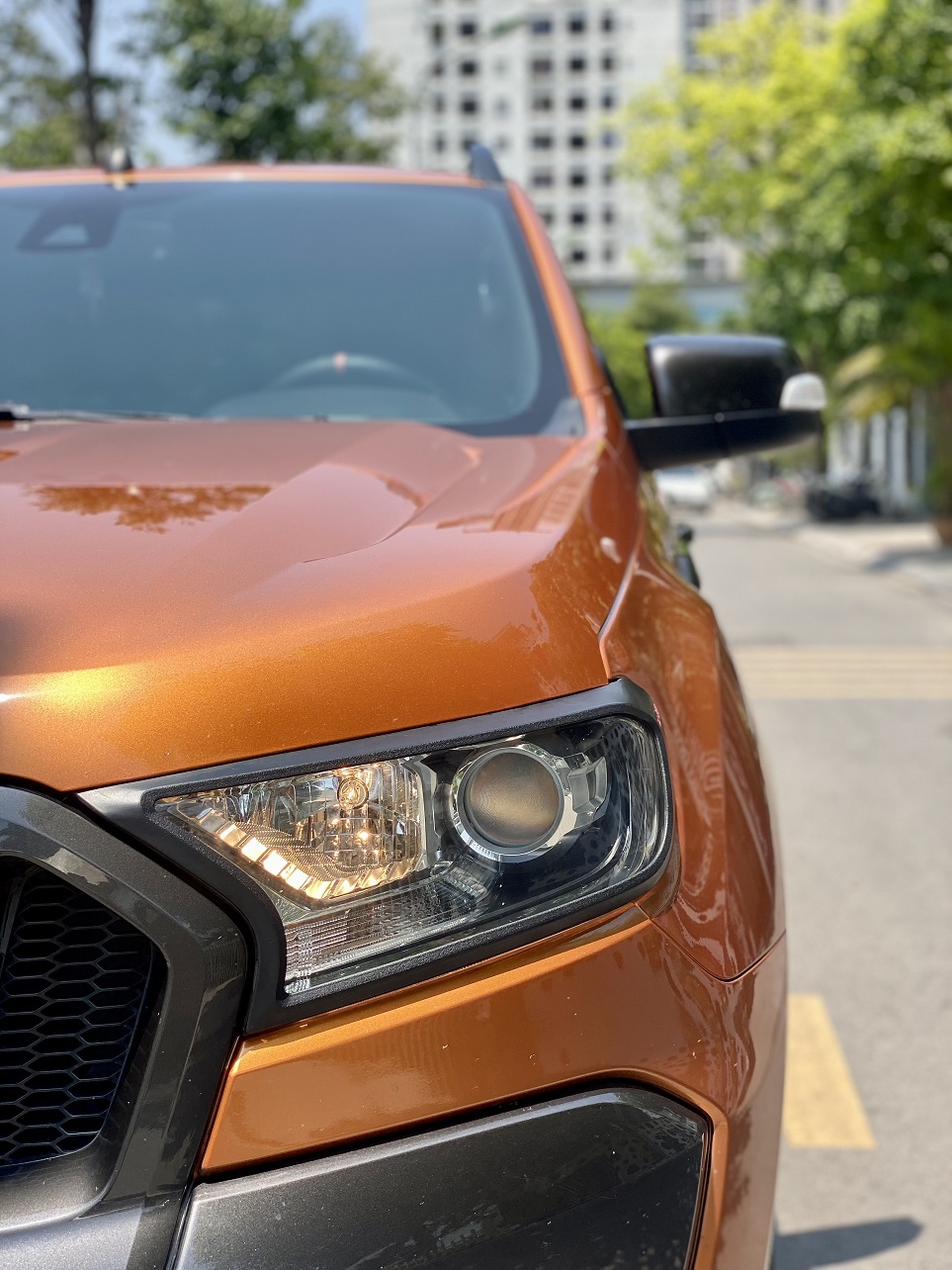 Ford Ranger Wildtrak 3.2L 4x4 AT 2017 màu cam (đã bán)
