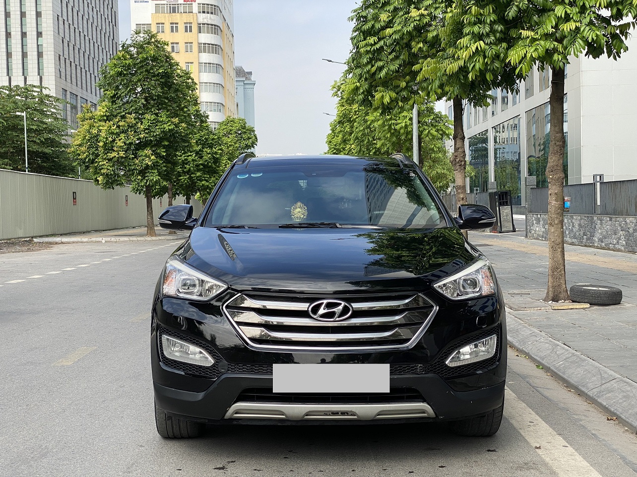 Hyundai Santafe 2.4L 4WD 2015 màu đen (đã bán)