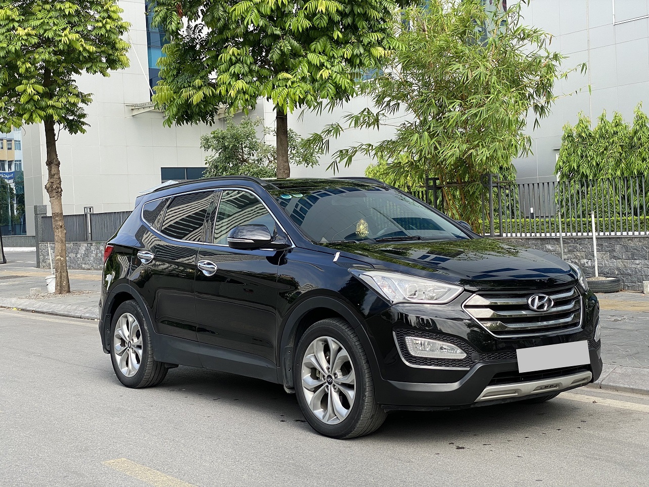Hyundai Santafe 2.4L 4WD 2015 màu đen (đã bán)