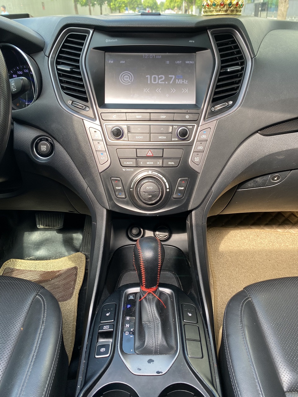 Hyundai Santafe 2.4L 4WD 2015 màu đen (đã bán)