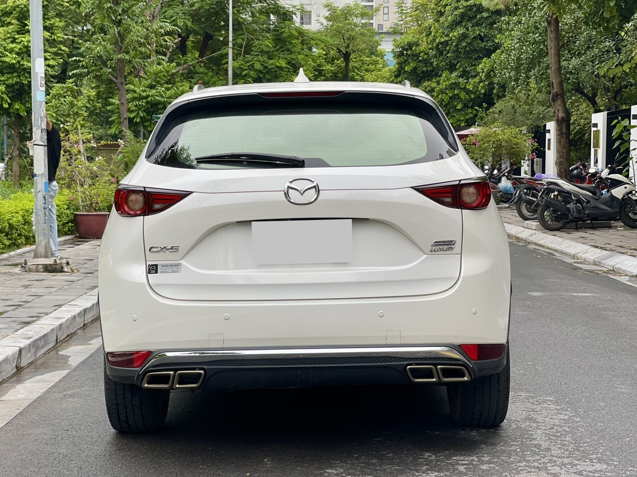 Mazda CX5 2.0 Luxury 2022 màu trắng (Đã bán)
