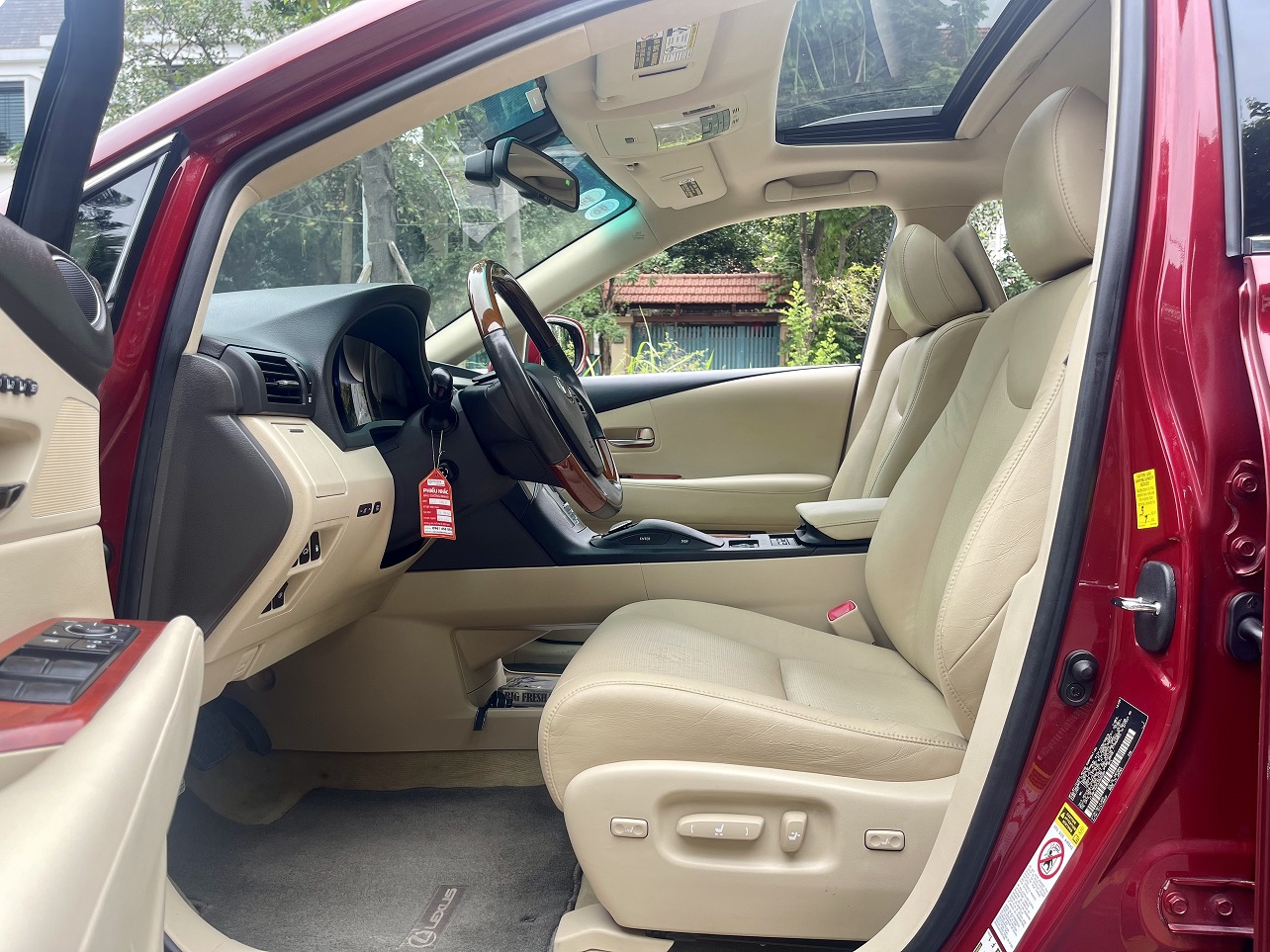 Lexus RX350 2009 ĐKLĐ T5/2010 nhập Nhật màu đỏ (Đã bán)