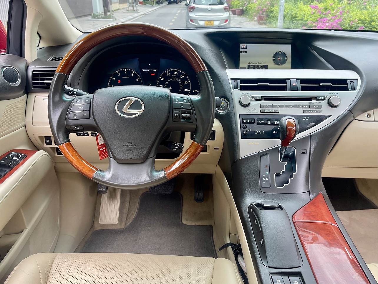 Lexus RX350 2009 ĐKLĐ T5/2010 nhập Nhật màu đỏ (Đã bán)