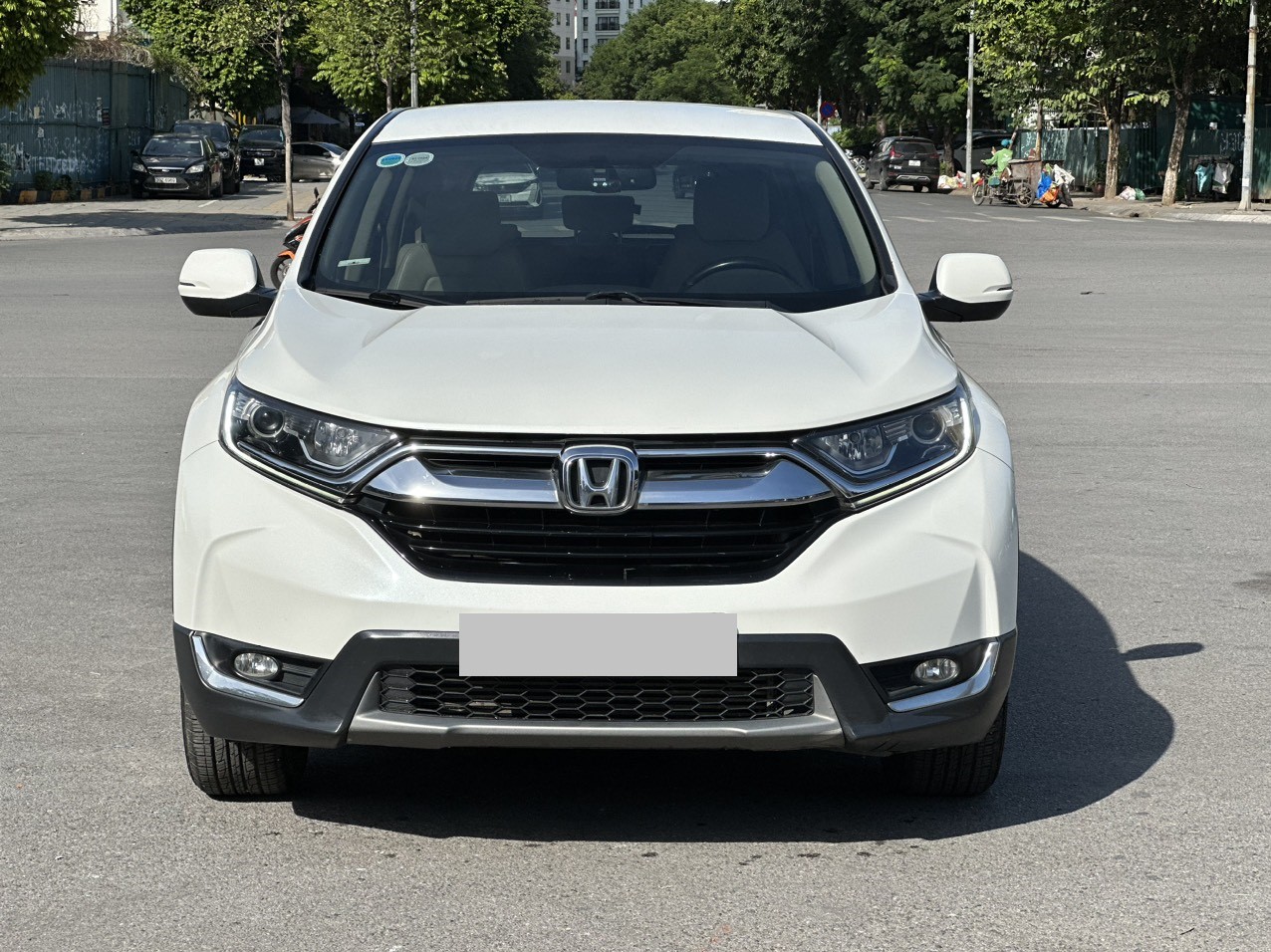Honda CRV E sản xuất 2019 ĐKLĐ 2020 màu trắng (đã bán)