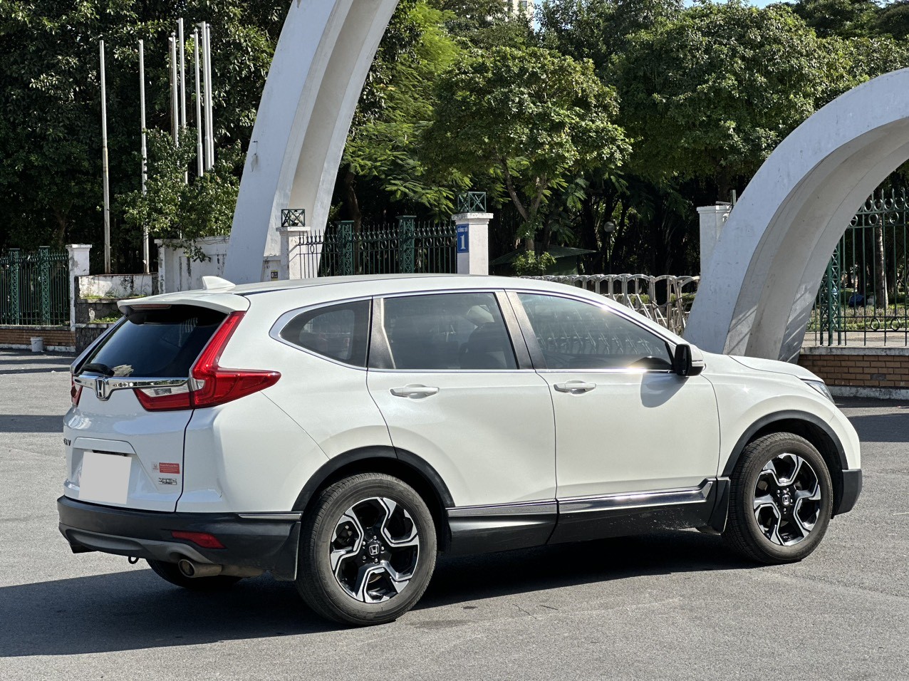 Honda CRV E sản xuất 2019 ĐKLĐ 2020 màu trắng (đã bán)