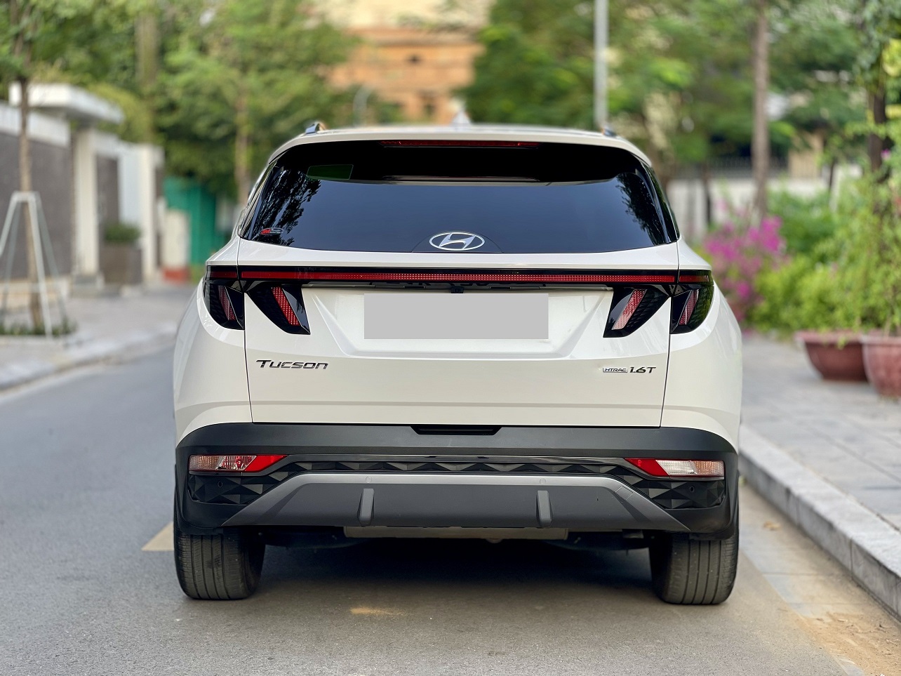 Hyundai Tucson 1.6AT Turbo 2022 màu trắng (Đã bán)