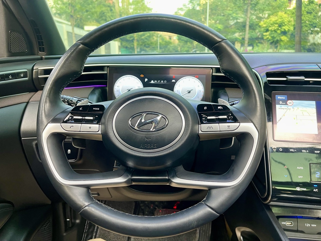 Hyundai Tucson 1.6AT Turbo 2022 màu trắng (Đã bán)