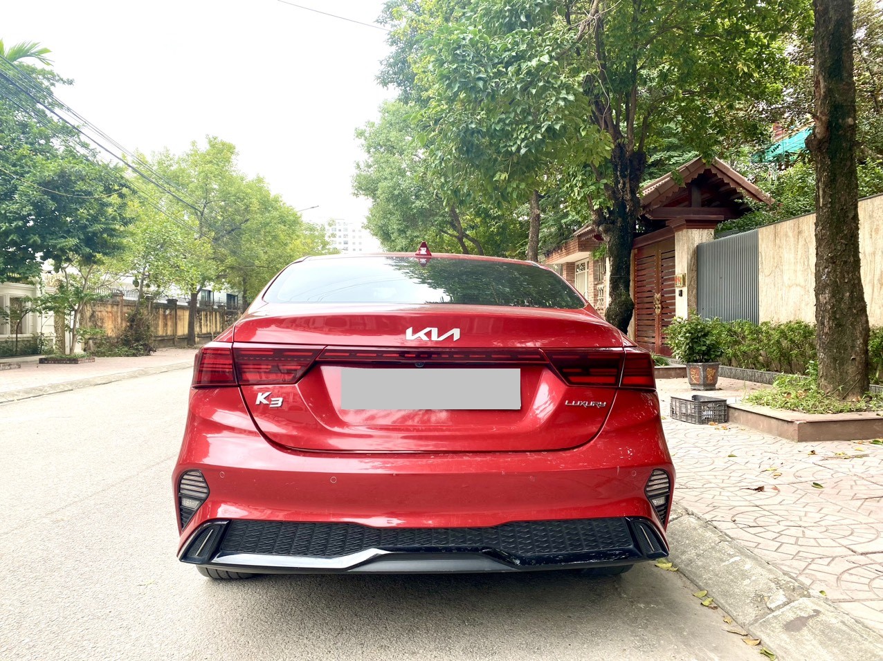 KIA K3 LUXURY 1.6AT 2022 màu đỏ (đã bán)