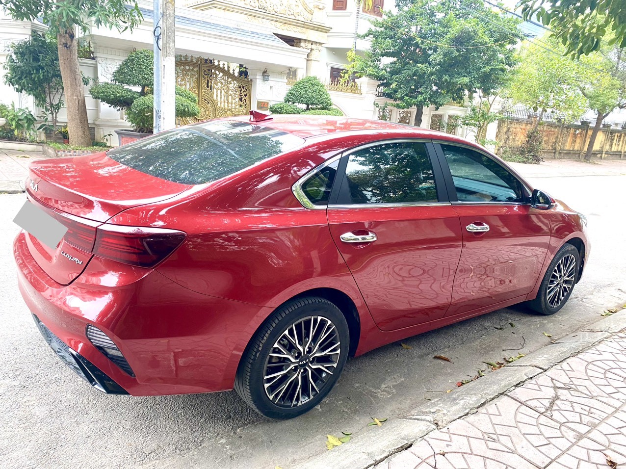 KIA K3 LUXURY 1.6AT 2022 màu đỏ (đã bán)