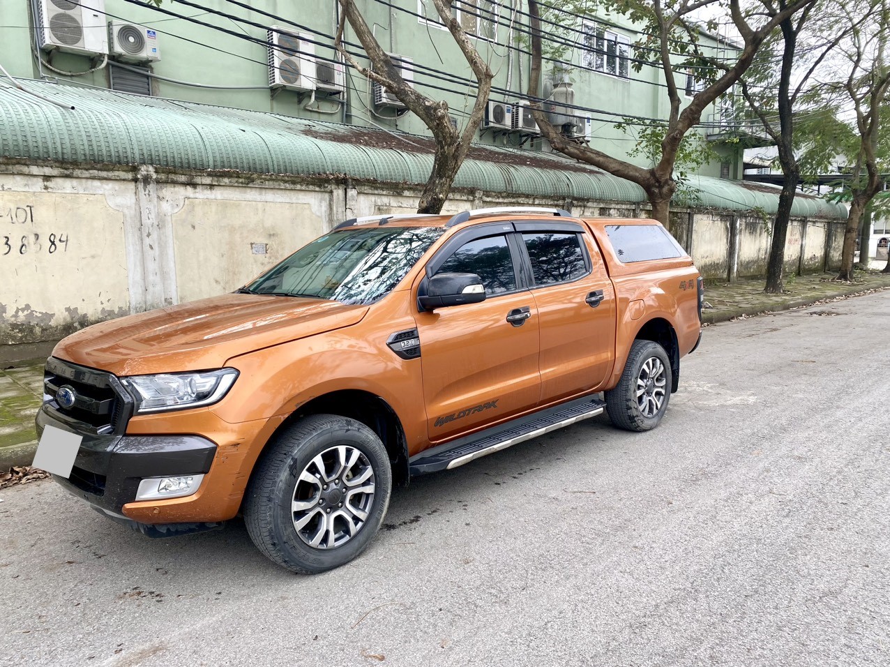 Ford Ranger Wildtrak 3.2L 4x4 AT Sync 3 2016 màu cam (đã bán)
