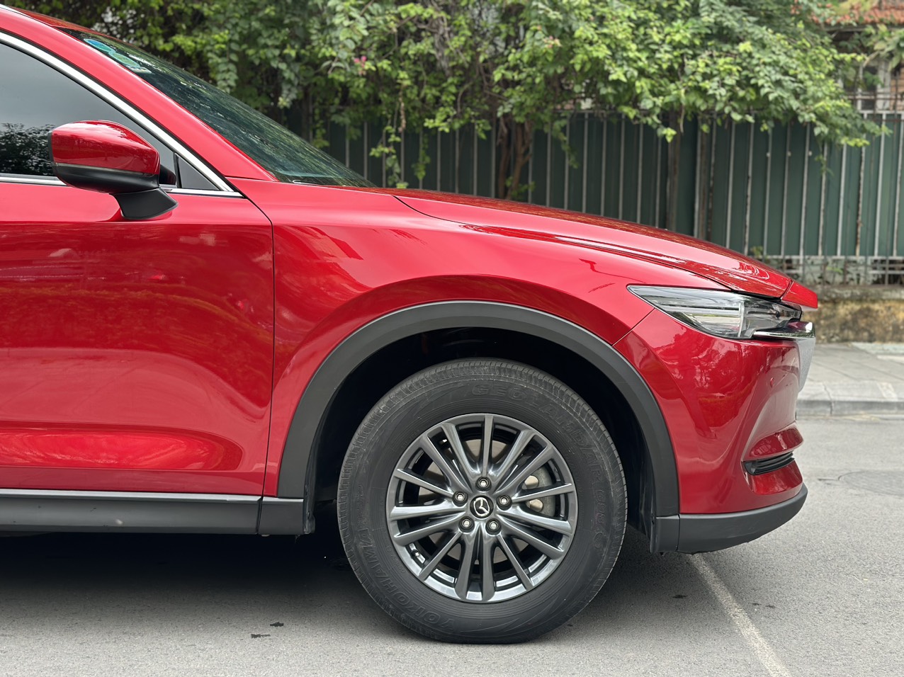 Mazda CX8 Deluxe 2021 màu đỏ pha lê (đã bán)