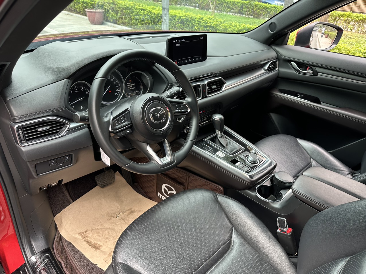 Mazda CX8 Deluxe 2021 màu đỏ pha lê (đã bán)